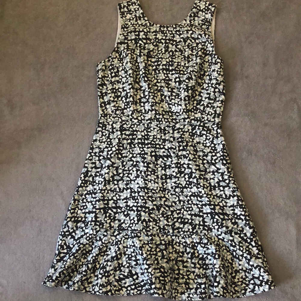 Banana Republic Black Dress with Print NWT size 2